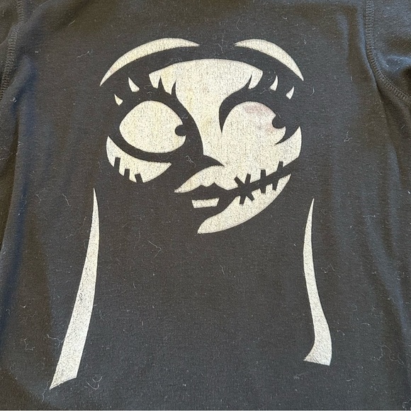 Nightmare Before Christmas Sally Cowl Neck Black Sweater Size XS - Picture 5 of 5